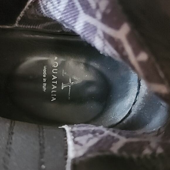 AQUATALIA STYLE CARMIE GREY ZIPPER CLOSURE HEEL BOOTIES WOMAN'S SIZE 9.5 NWOB - Picture 3 of 15